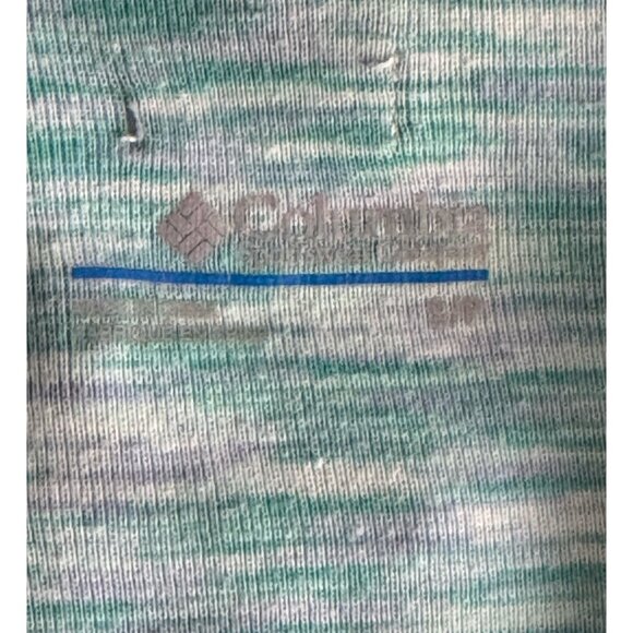 Columbia Green Space-Dye Waist-Tie Short Sleeve Casual Dress Women's Size SM - Picture 4 of 9